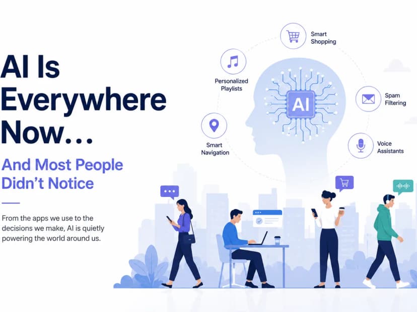 AI Is Everywhere Now… And Most People Didn’t Notice